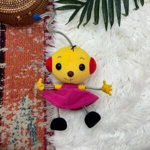 Vintage Disney Applause Rolie Polie Olie Zowie Plush Doll Bendy Arms Legs